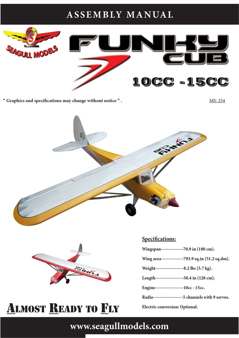 Seagull Models ISPORTS 10cc User manual