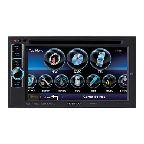 Kenwood DNX4210BT-OP Quick start guide