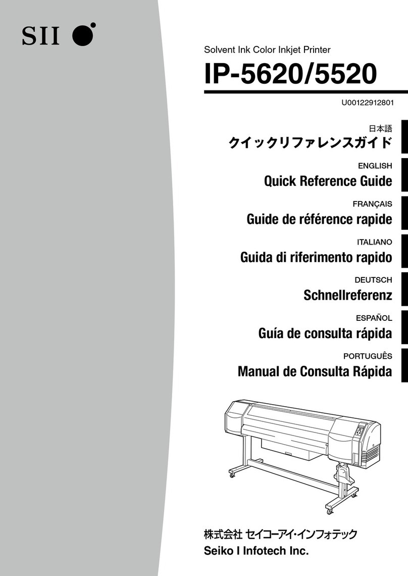 Seiko IP-5620 User manual