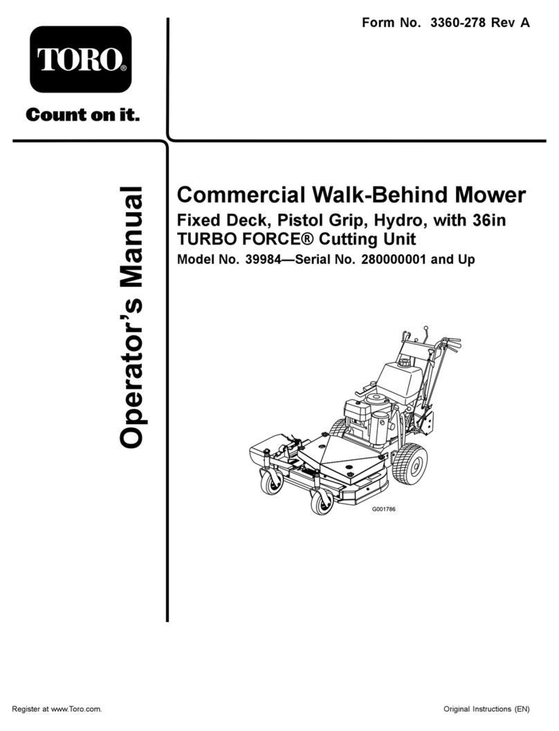 Toro 39984 Operator's manual
