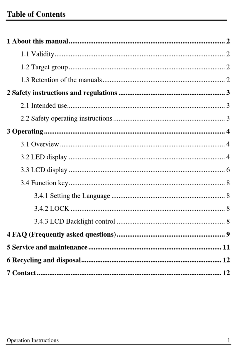 Eversol TL1500AS operating instructions