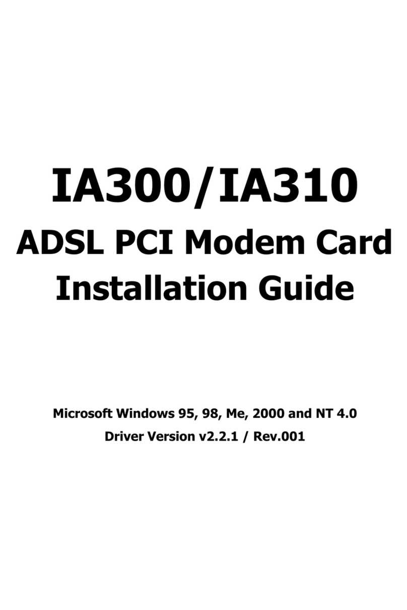 TURBOCOMM IA300 installation guide