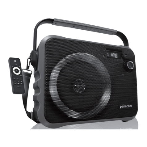 Panacom T70 TRIP SOUND User manual