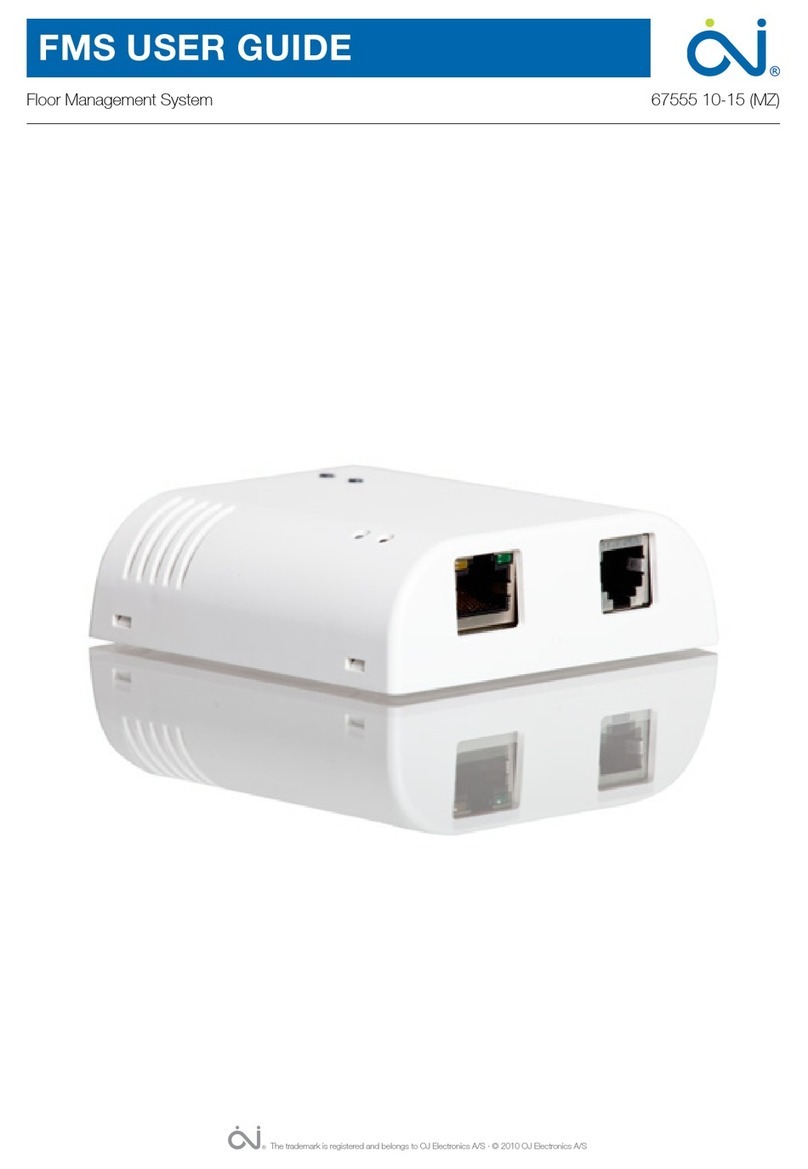 OJ Electronics FMS User manual