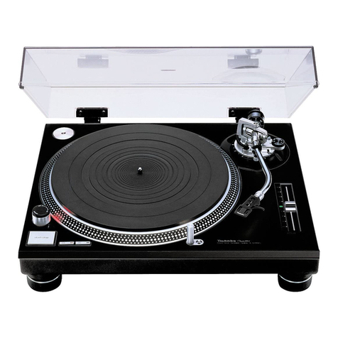 Technics SL-1200MK2 Service manual