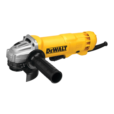 DeWalt DWE402 User manual