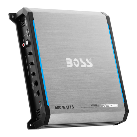 Boss Audio Systems RGT600 User manual Boss Audio Systems RGT600 User manual