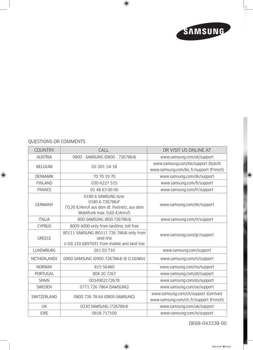 Samsung MS28J5215 series User manual
