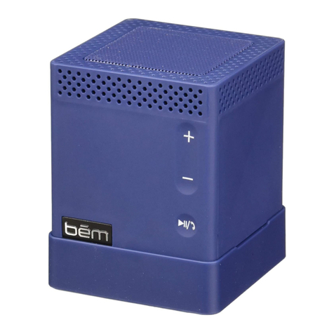 bem wireless SPEAKER MOJO user guide