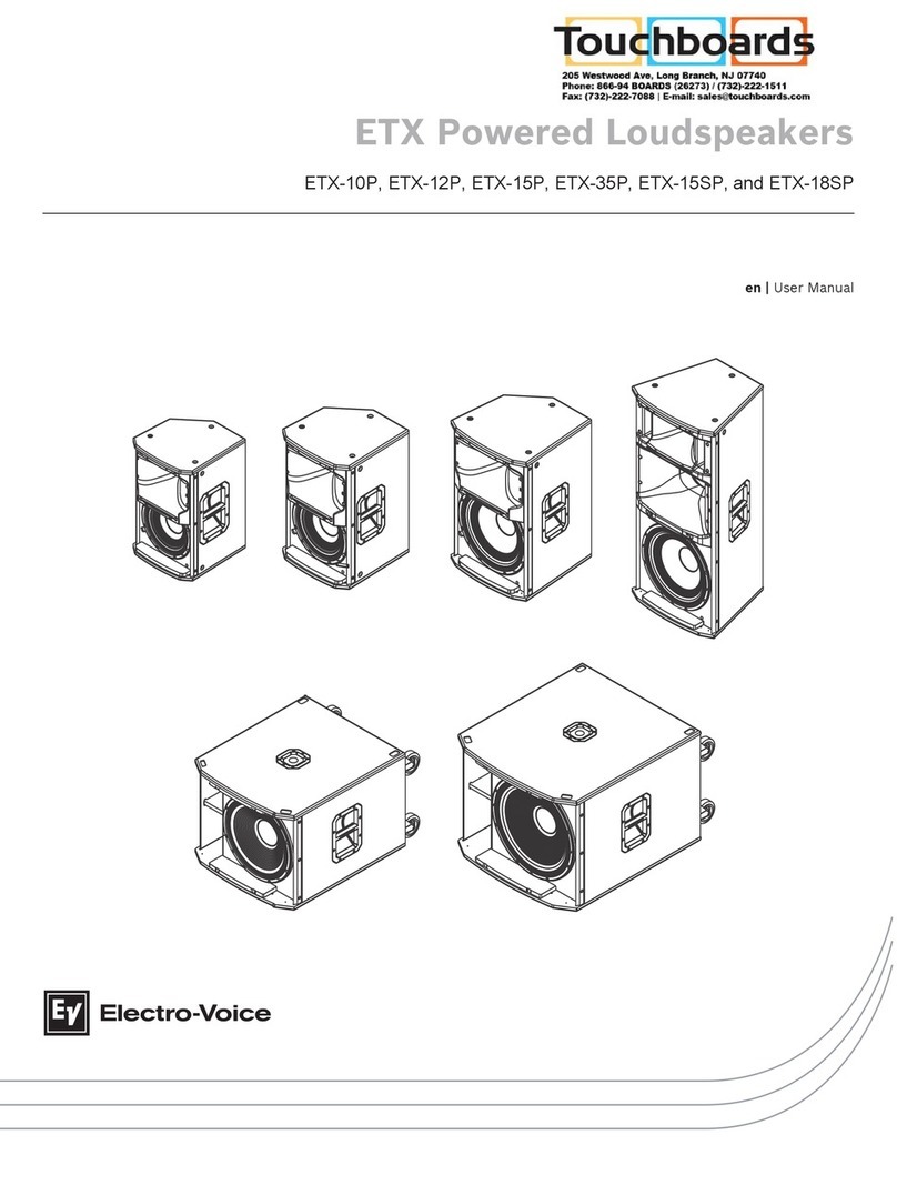 Touchboards ETX-10P user manual