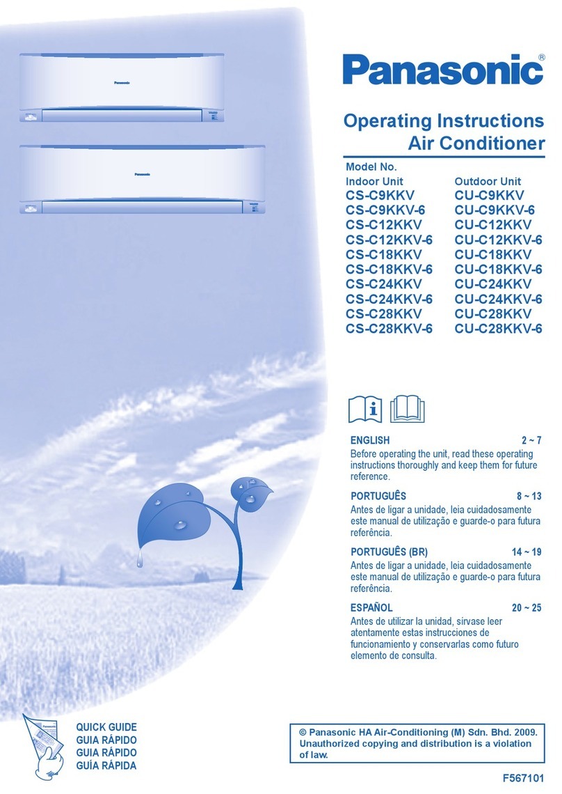 Panasonic CS-C9KKV operating instructions