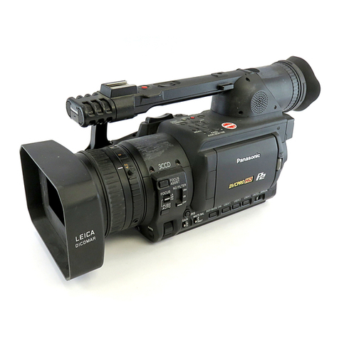 Panasonic AG-HVX200E operating instructions