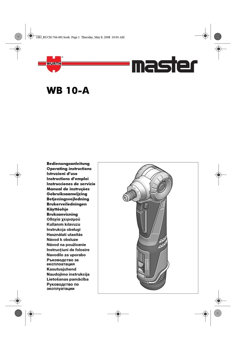 wurth WB 10-A User manual