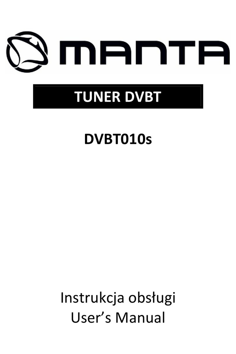 Manta DVBT010s user manual