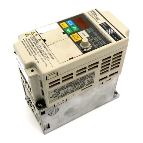 Omron SYSDRIVE 3G3JV User manual Omron SYSDRIVE 3G3JV User manual