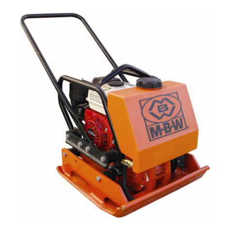 MBW 2000 User manual