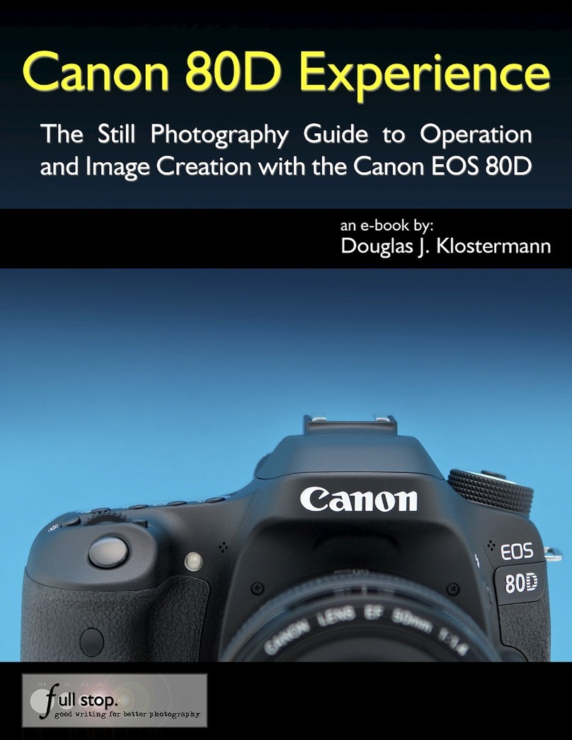 Canon 80D Experience User manual