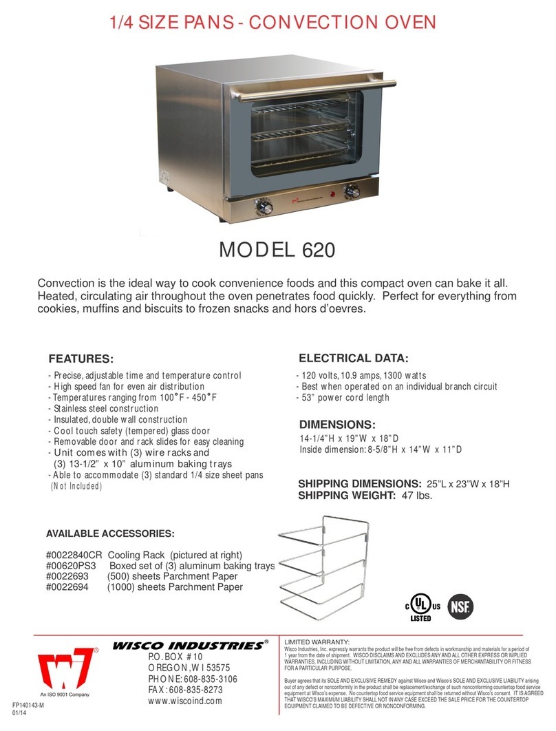Wisco Industries 620 manual