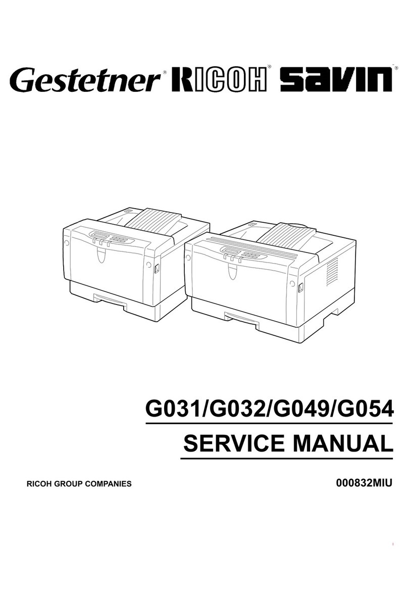 Ricoh G031 User manual