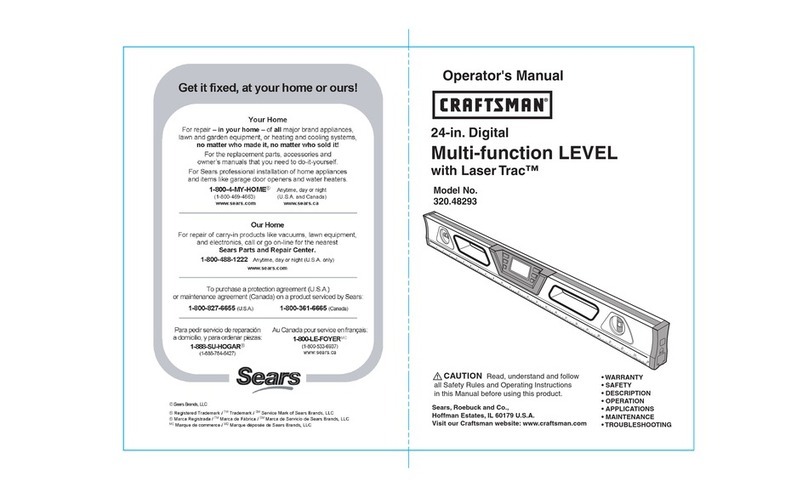 Craftsman 320.48293 User manual