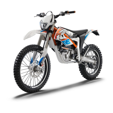 KTM Freeride E-XC User manual