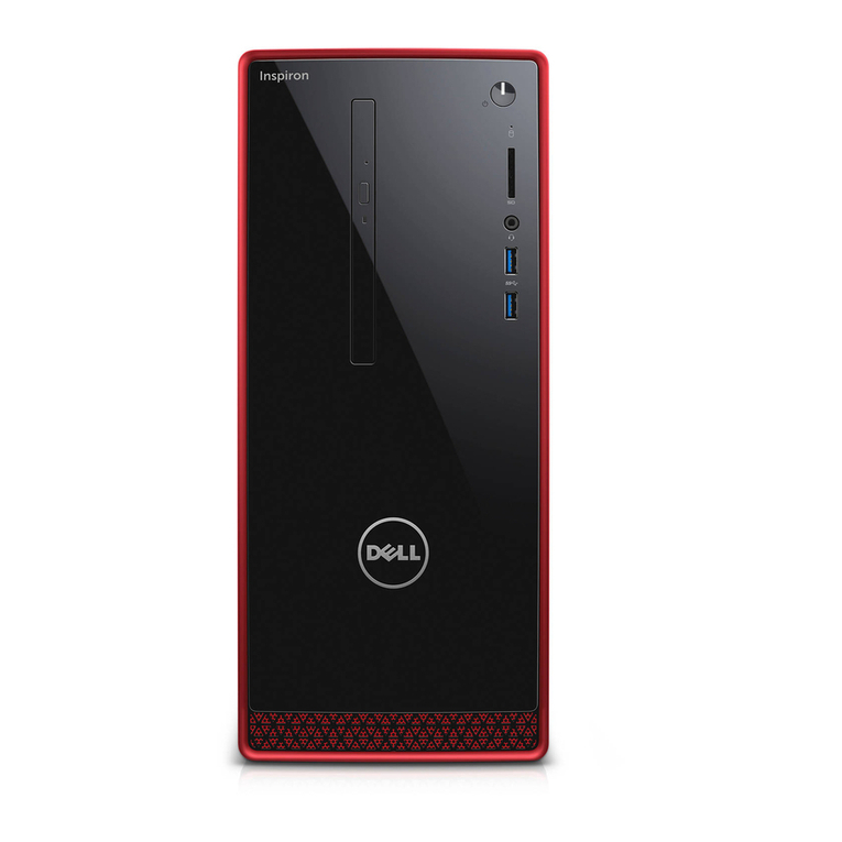 Dell Inspiron 3656 User manual