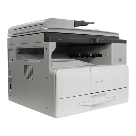 Ricoh MP 2014 Series operating instructions