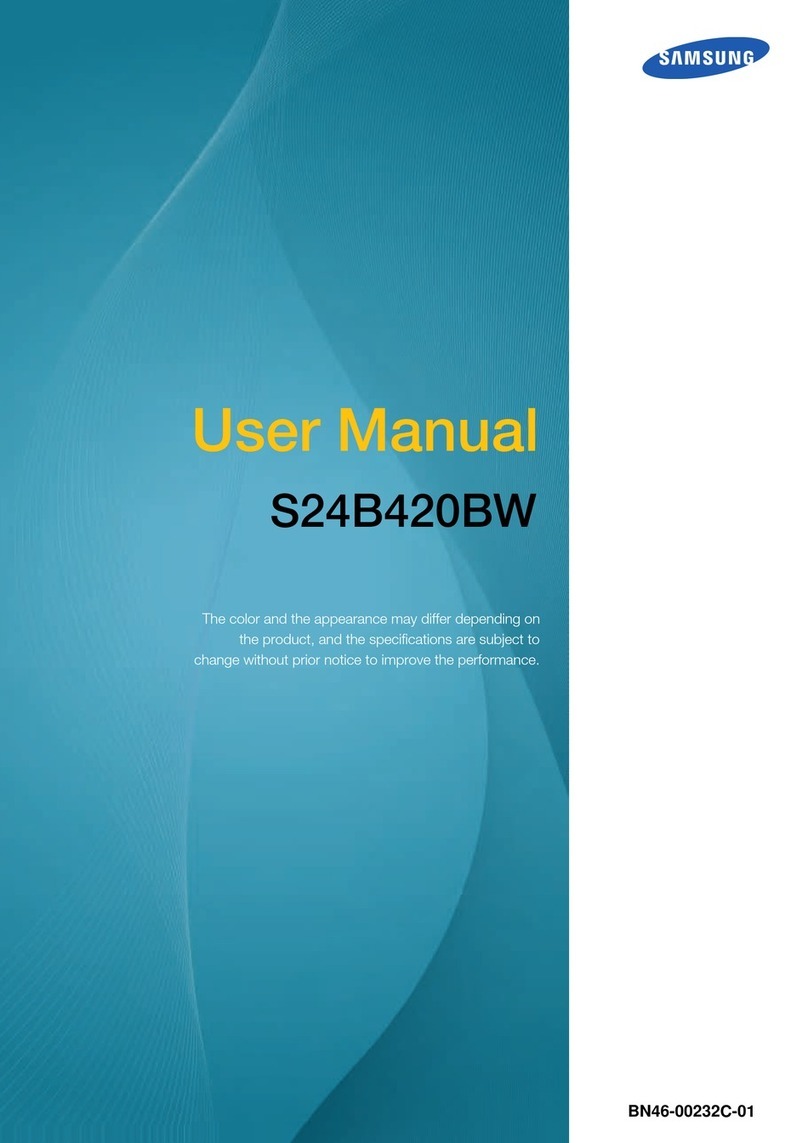 Samsung SyncMaster S24B420BW User manual