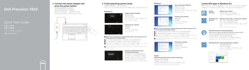 Dell Precision 3510 User manual