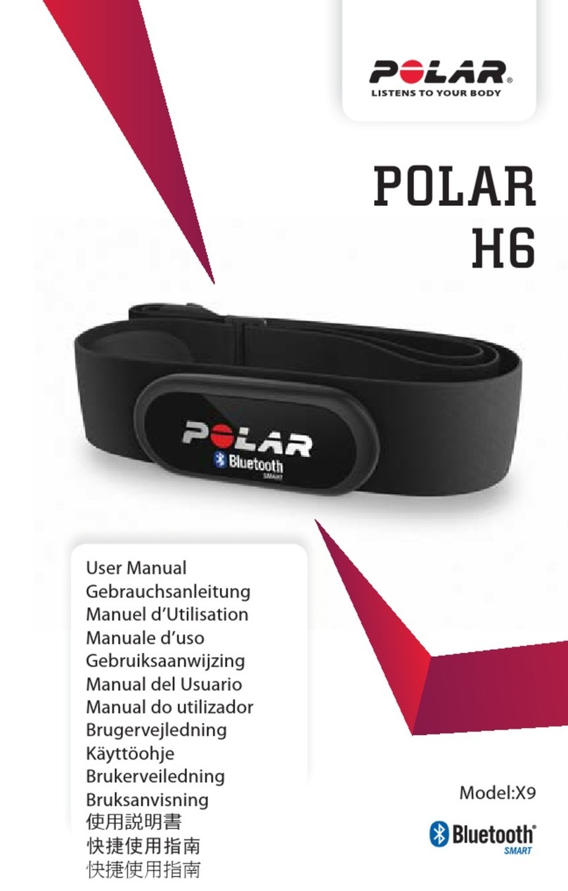 Polar Electro H6 user manual