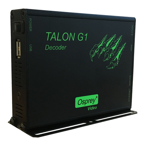 Osprey Talon G1 user guide