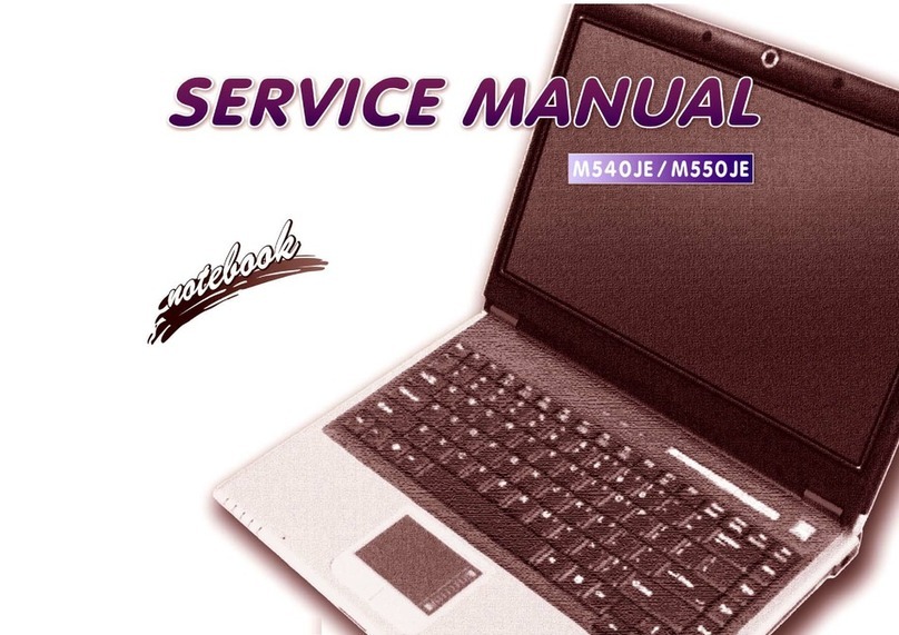 Clevo M540JE Service manual
