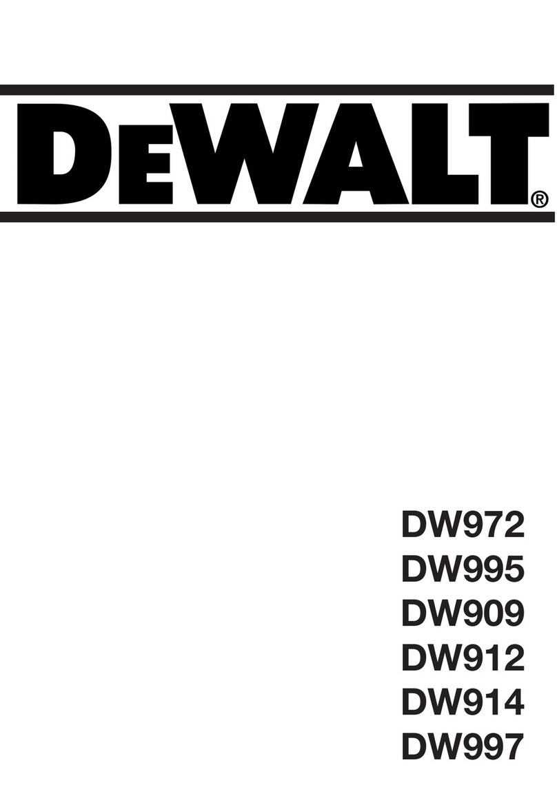 DeWalt DW972 User manual DeWalt DW972 User manual