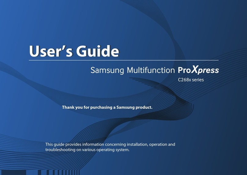 Samsung ProXpress C268x series User manual