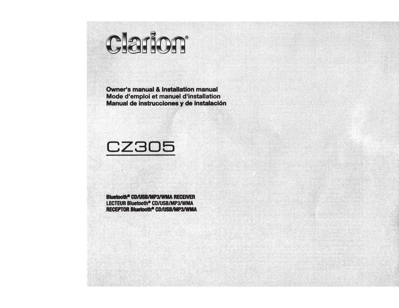 Clarion CZ305 Repair manual
