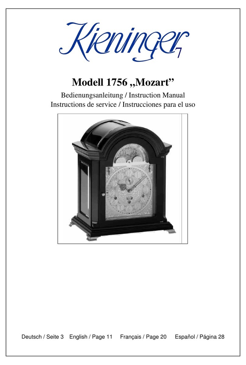 Kieninger 1756BGGB03 instruction manual