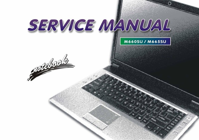 Clevo M660SU User manual