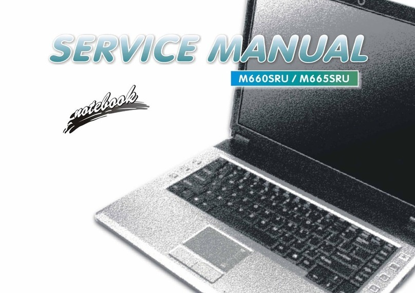 Clevo M660SRU User manual