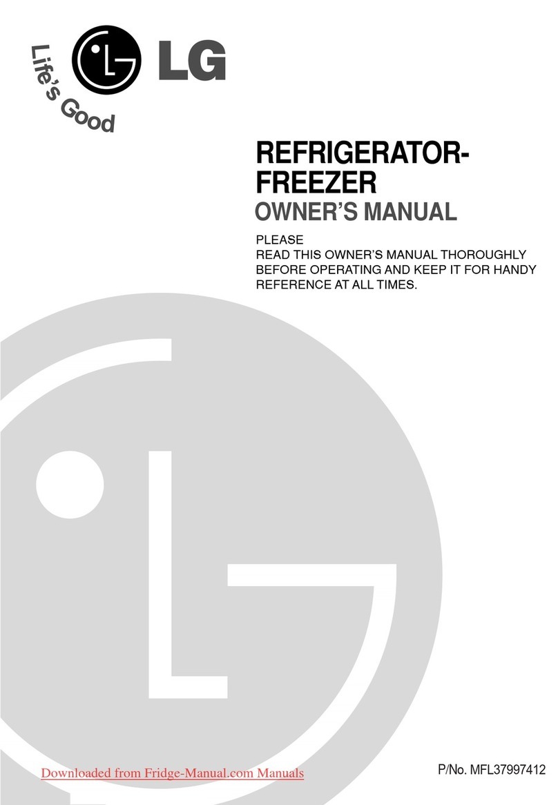 LG GR-B352 YLC owner's manual