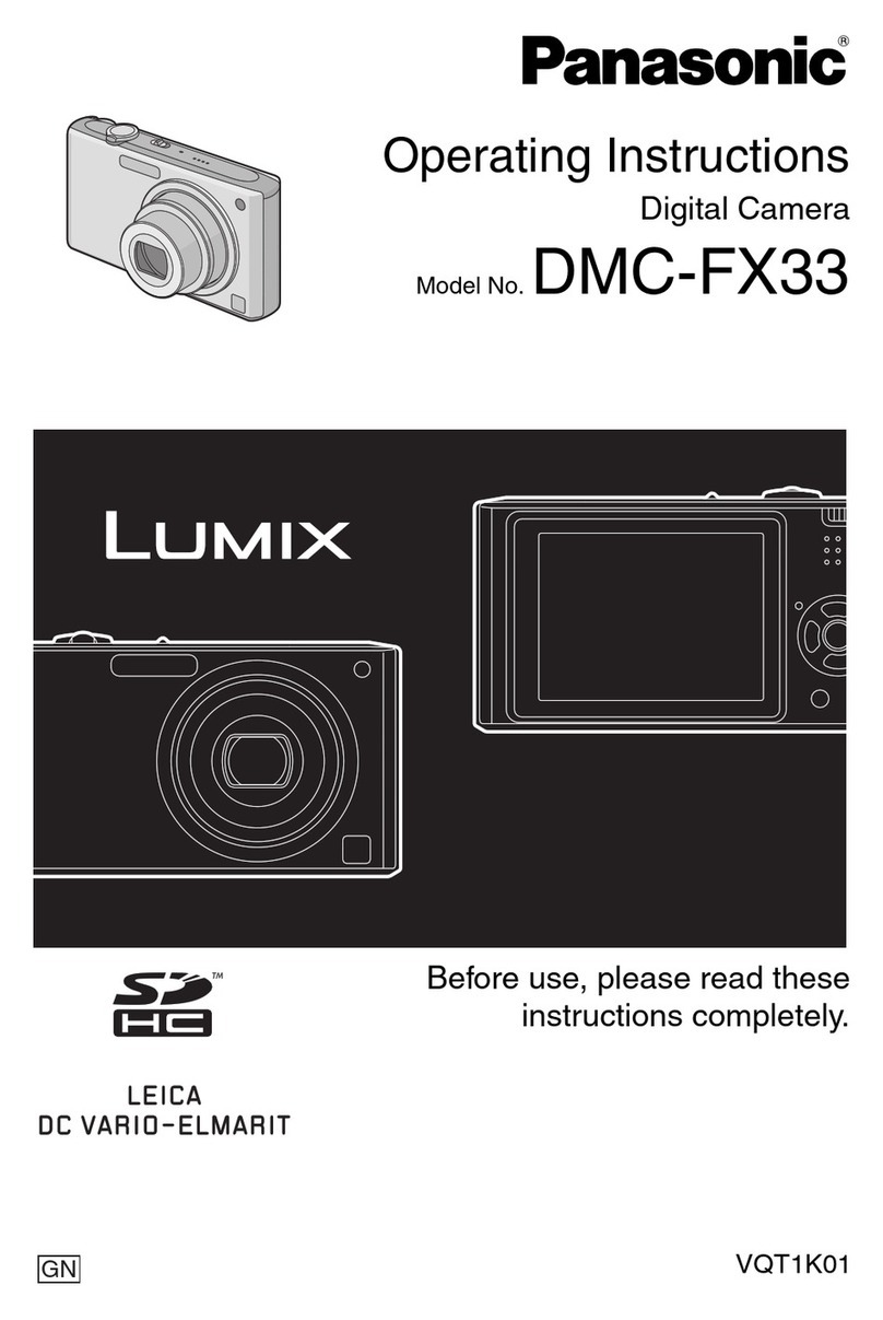 Panasonic LUMIX DMC-FX33 User manual Panasonic LUMIX DMC-FX33 User manual