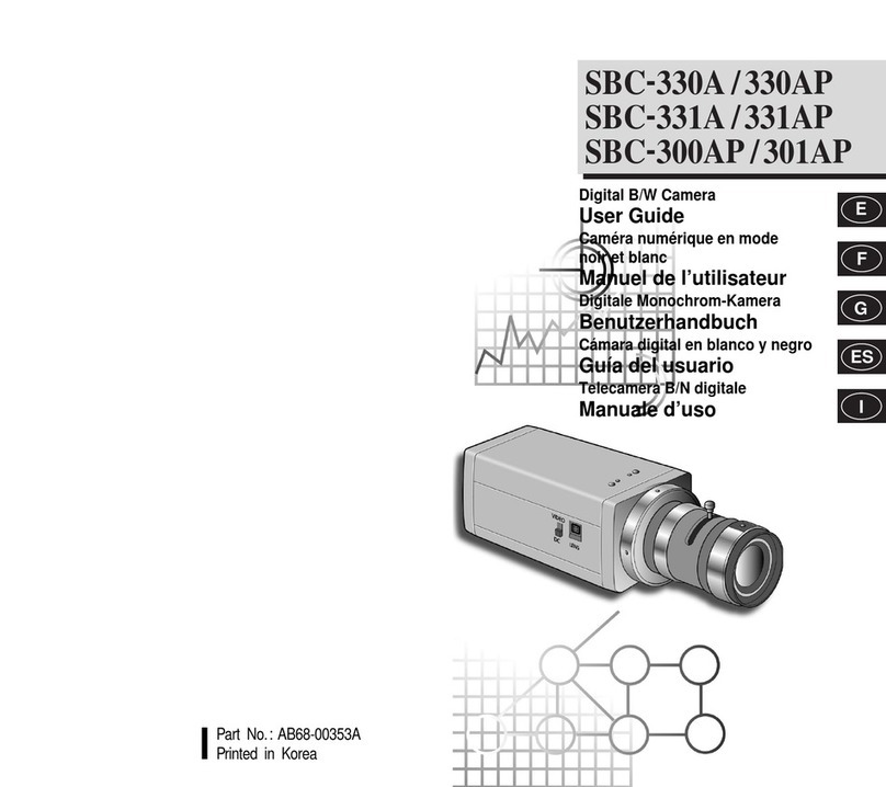 Samsung SBC-330A User manual Samsung SBC-330A User manual