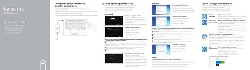 Dell Inspiron 13 7000 Series User manual