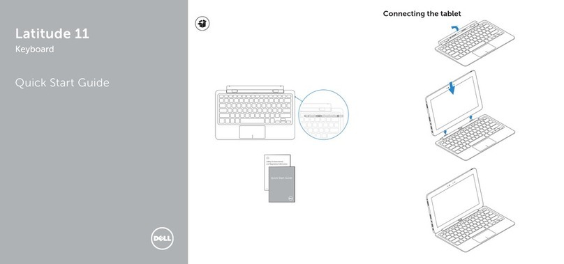 Dell Latitude 11 quick start guide