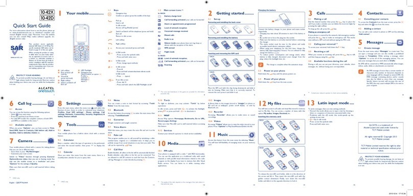 Alcatel 10-42x User manual