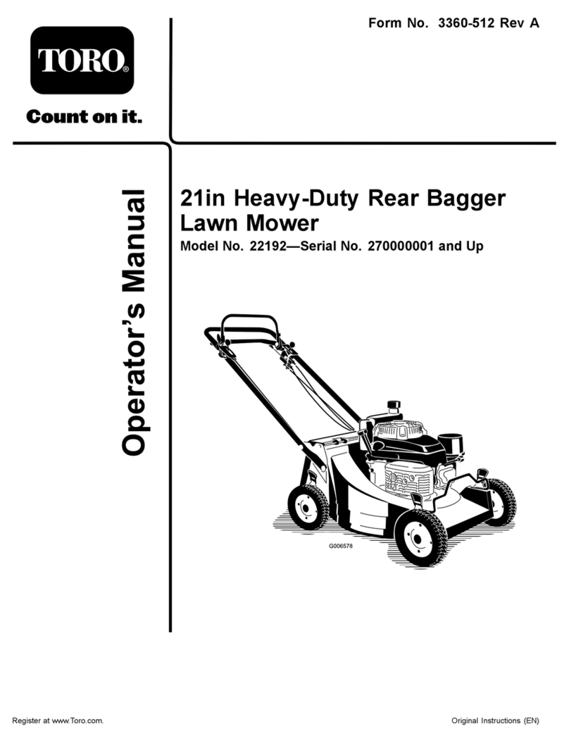 Toro 22192 Operator's manual