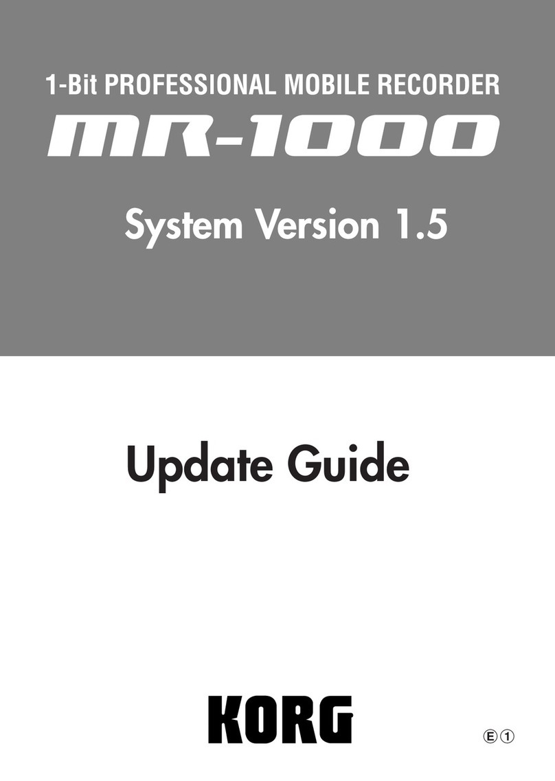 Korg MR-1000 Update guide