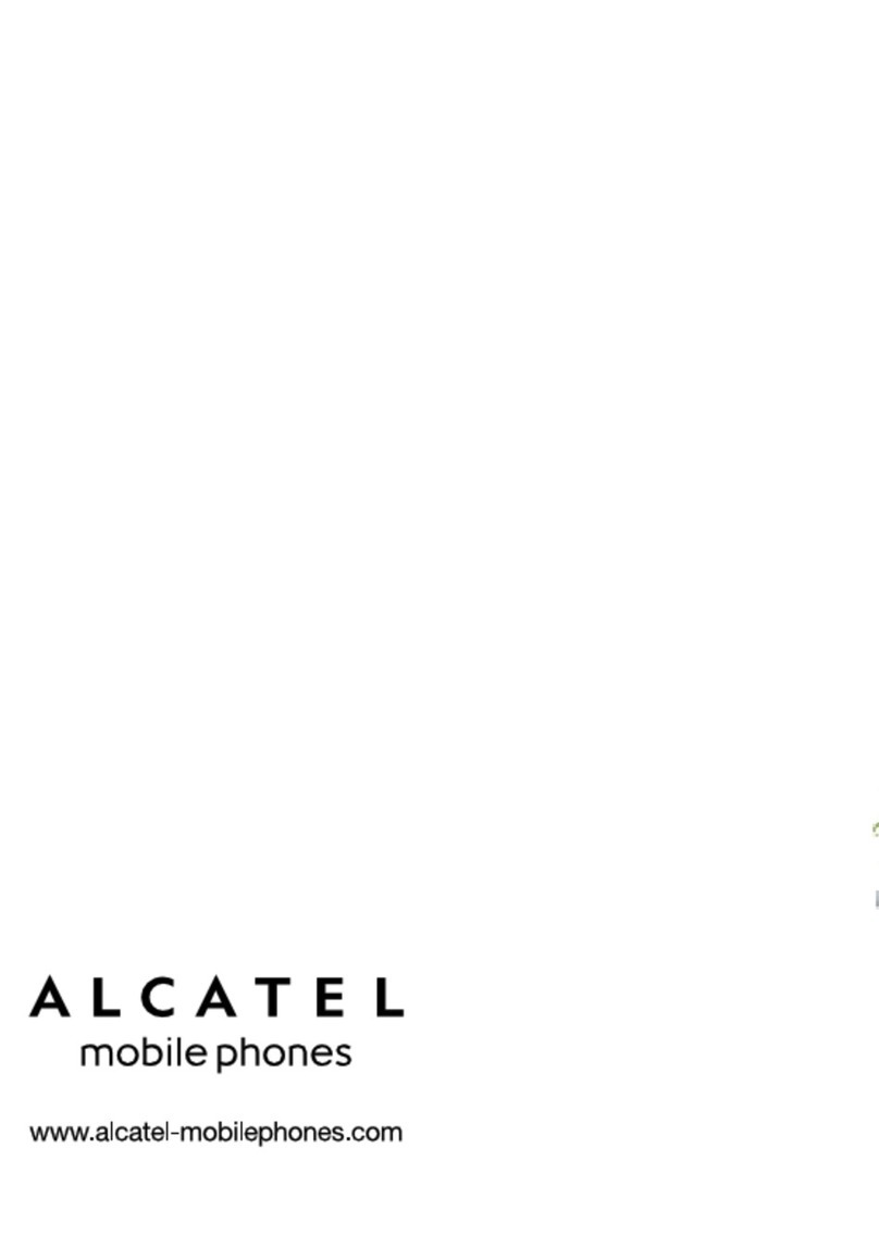 Alcatel One Touch Tribe OT-800 User manual