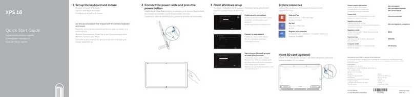 Dell XPS 18 User manual