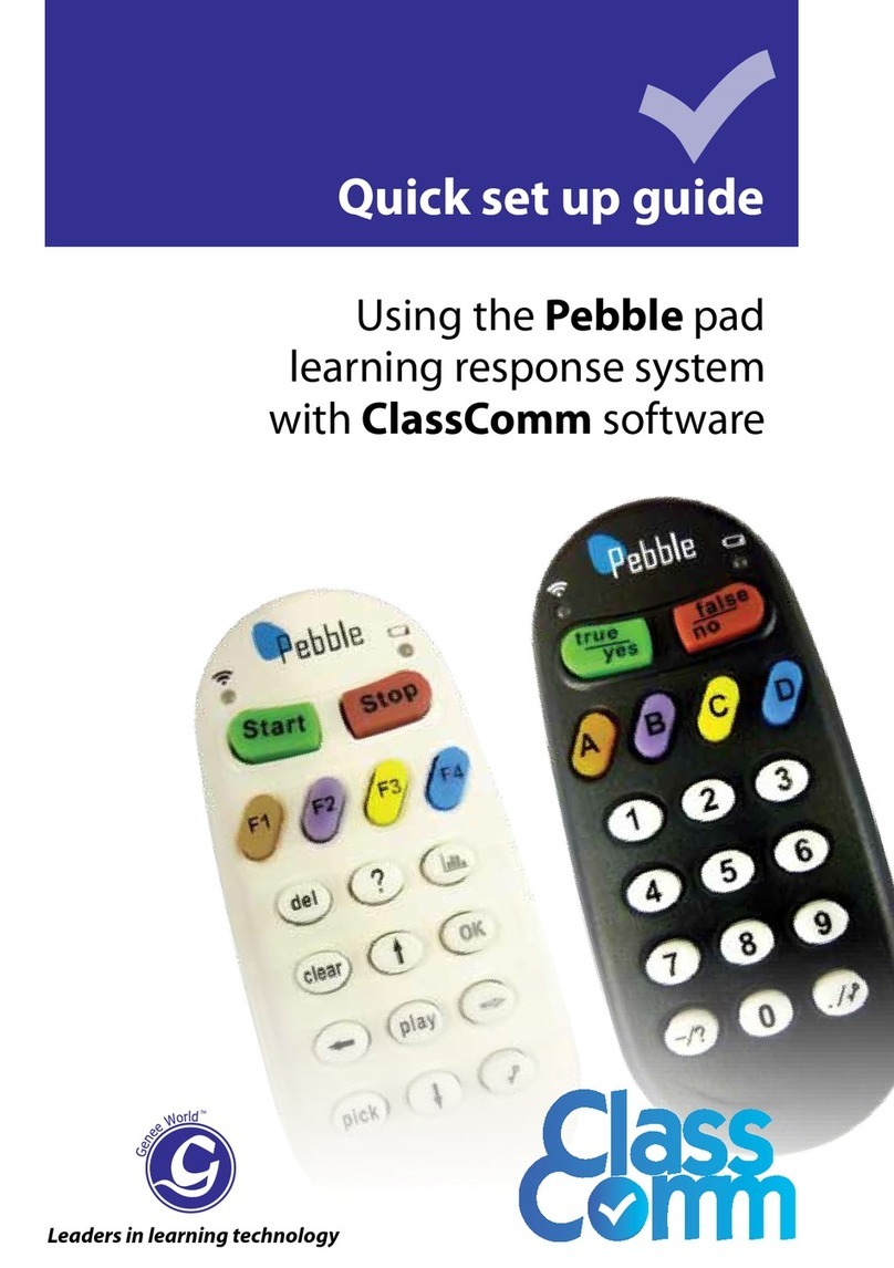 Genee World Pebble Quick setup guide Genee World Pebble Quick setup guide