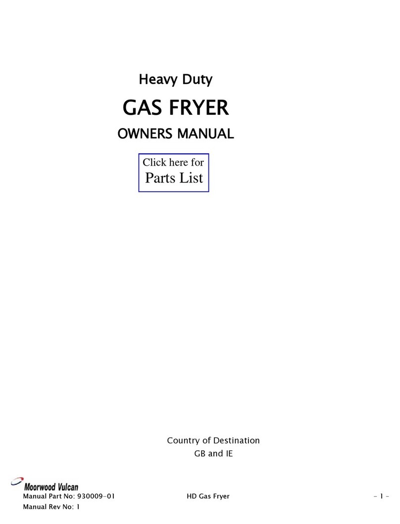 Moorwood Vulcan HD30F owner's manual